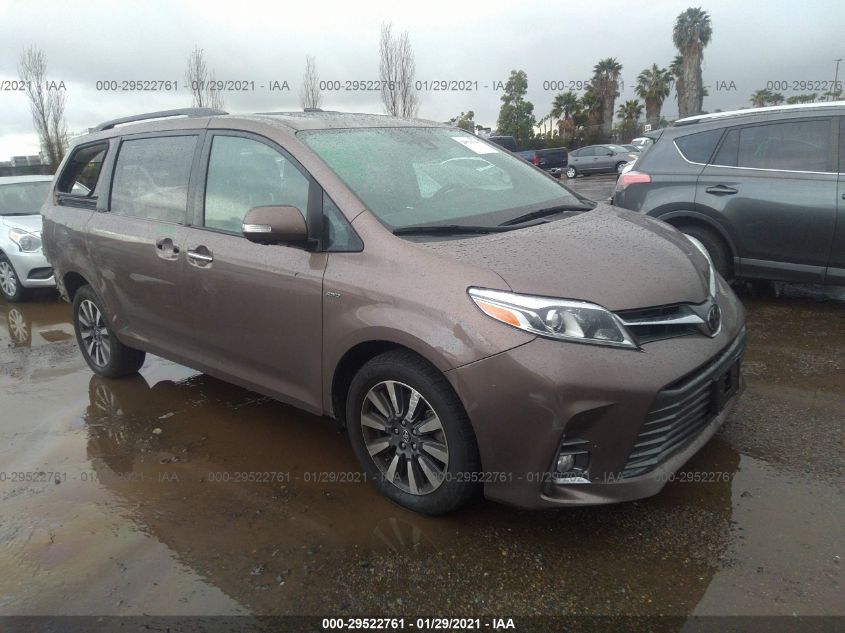 2018 TOYOTA SIENNA LIMITED 7 PASSENGER/LIMITED PREMIUM 7 PASSENGER