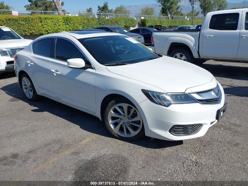 2016 ACURA ILX PREMIUM PACKAGE/TECHNOLOGY PLUS PACKAGE