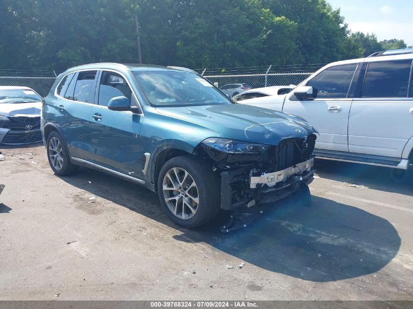 2024 BMW X5 XDRIVE40I