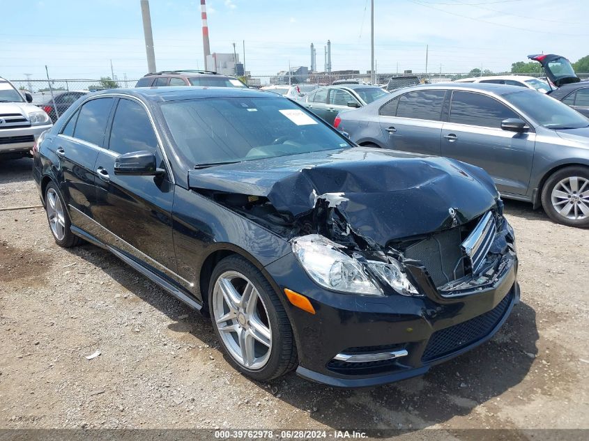 2013 MERCEDES-BENZ E 350 4MATIC