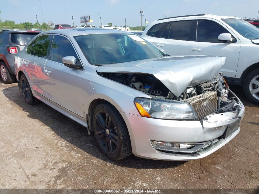 2015 VOLKSWAGEN PASSAT 2.0L TDI SEL PREMIUM