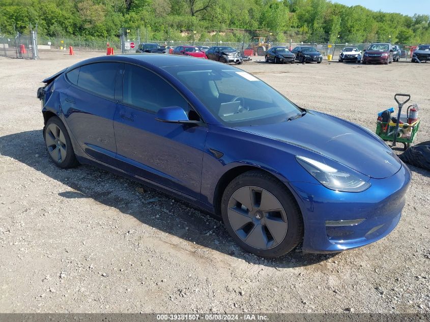 2023 TESLA MODEL 3 REAR-WHEEL DRIVE