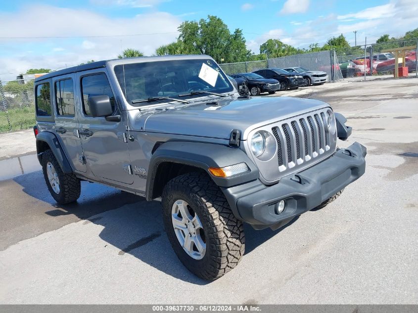 2020 JEEP WRANGLER UNLIMITED SPORT S 4X4