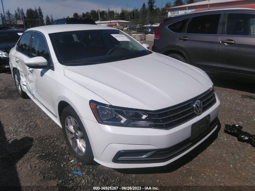 2017 VOLKSWAGEN PASSAT 1.8T S