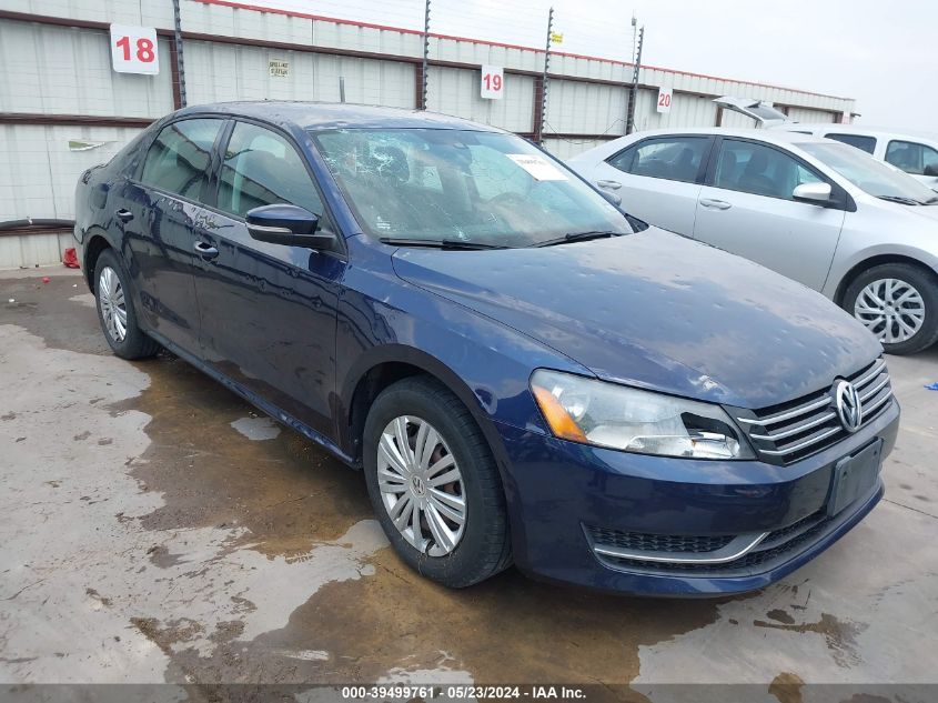 2014 VOLKSWAGEN PASSAT 1.8T S