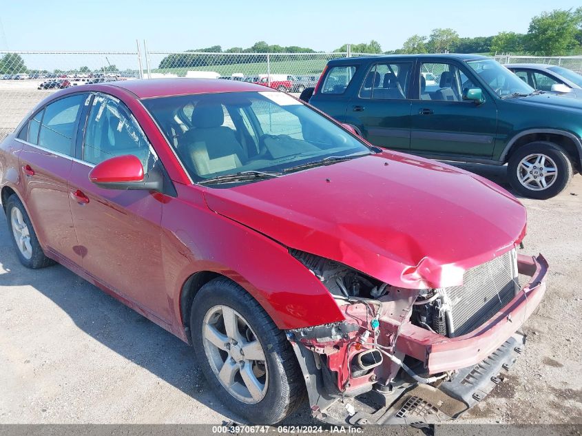 2012 CHEVROLET CRUZE LT