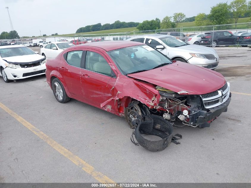 2012 DODGE AVENGER SE