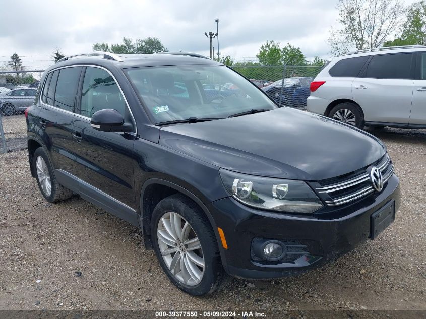 2013 VOLKSWAGEN TIGUAN SE