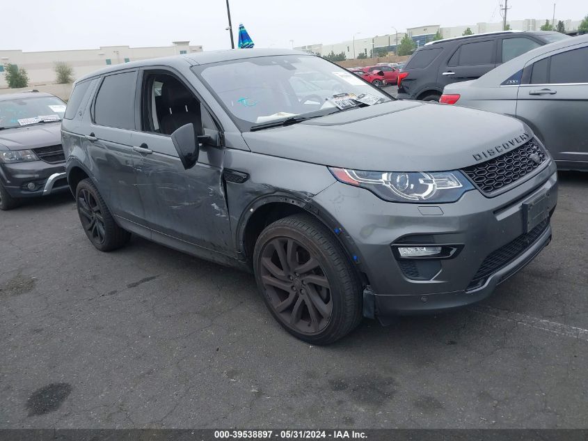 2018 LAND ROVER DISCOVERY SPORT HSE