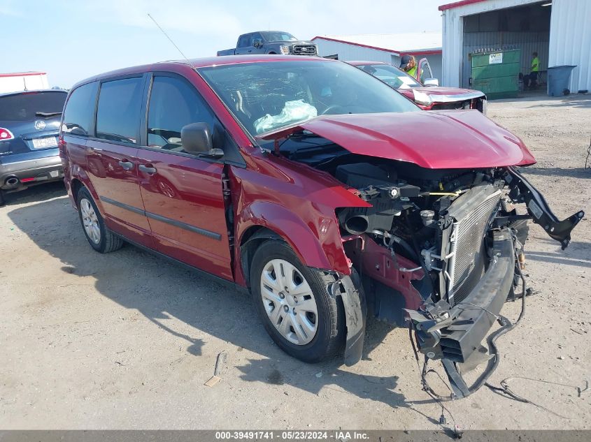 2015 DODGE GRAND CARAVAN SE