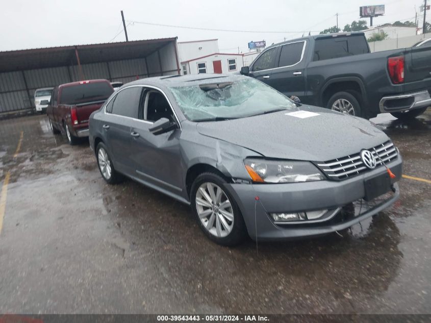 2013 VOLKSWAGEN PASSAT 2.5L SEL PREMIUM