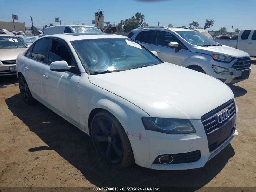 2011 AUDI A4 2.0T PREMIUM