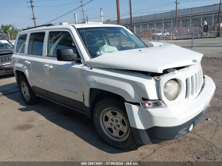 2012 JEEP PATRIOT SPORT