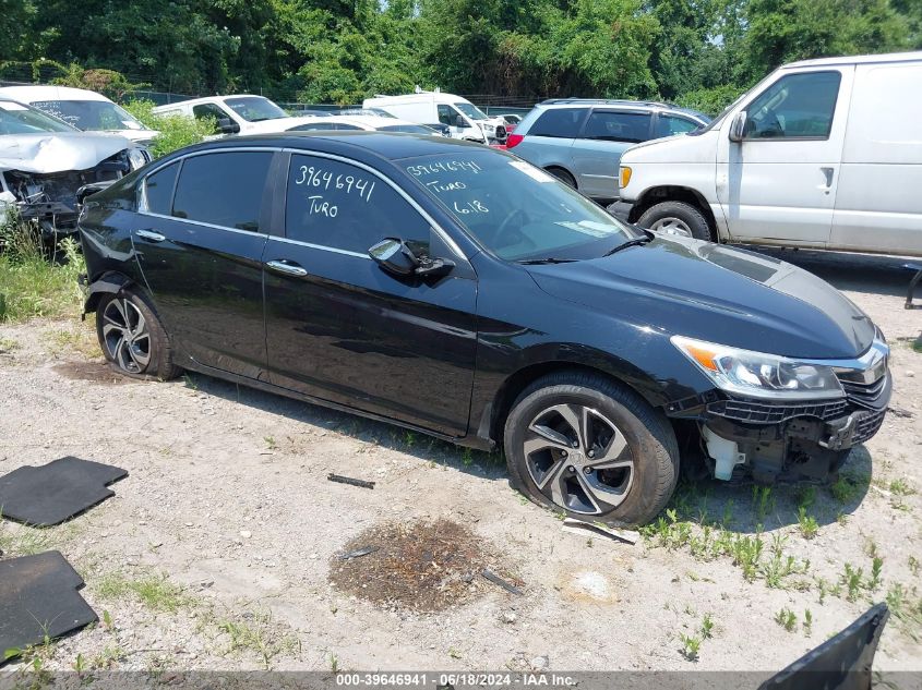 2017 HONDA ACCORD LX