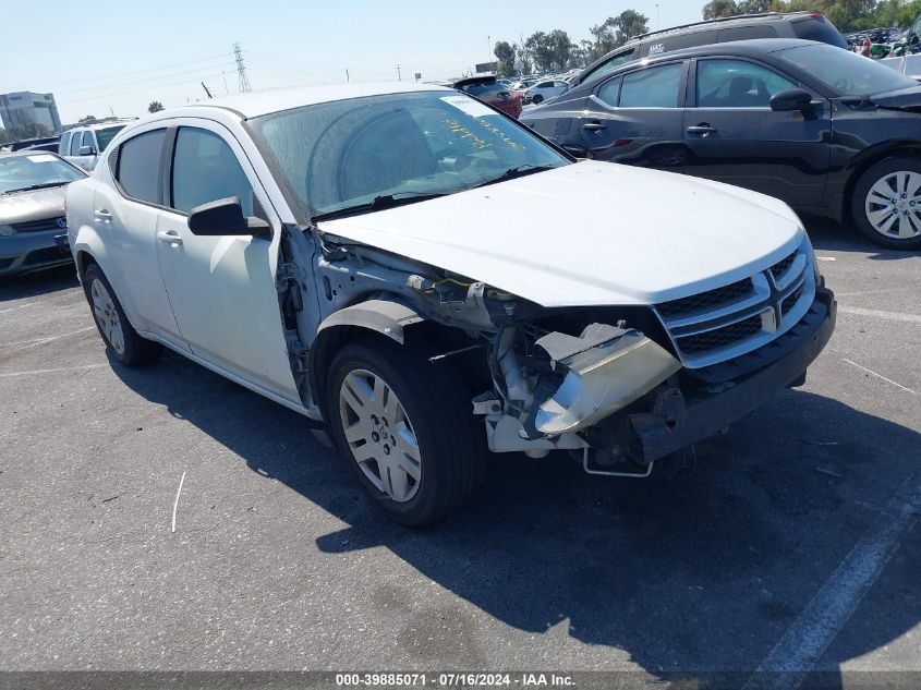 2014 DODGE AVENGER SE