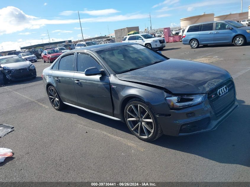 2016 AUDI S4 3.0T PREMIUM PLUS