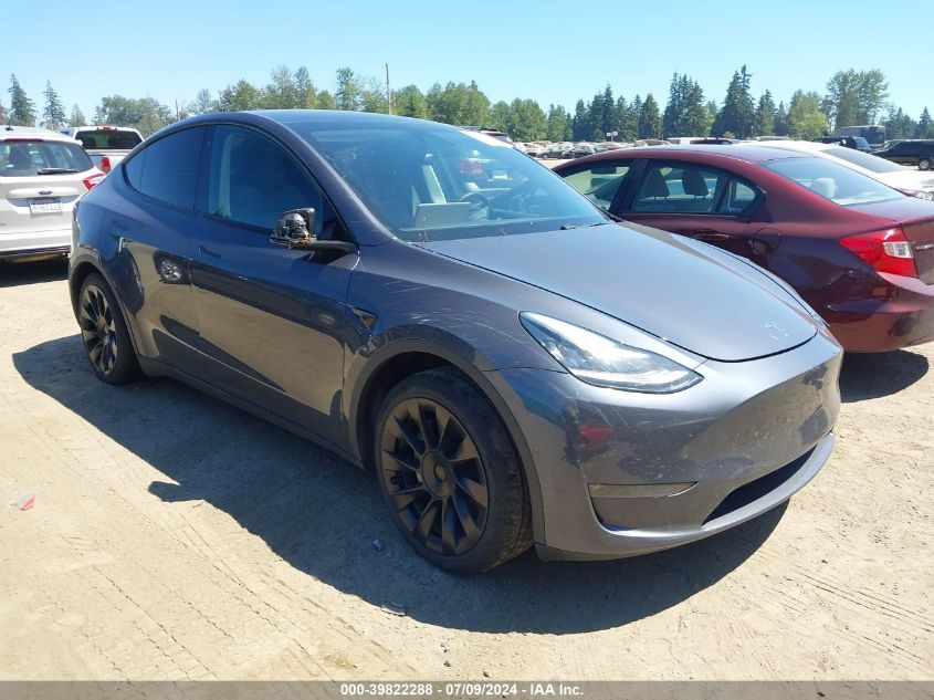 2020 TESLA MODEL Y LONG RANGE DUAL MOTOR ALL-WHEEL DRIVE