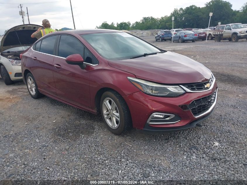 2016 CHEVROLET CRUZE LT AUTO