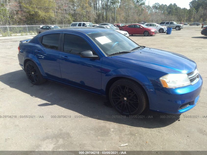 2014 DODGE AVENGER SE