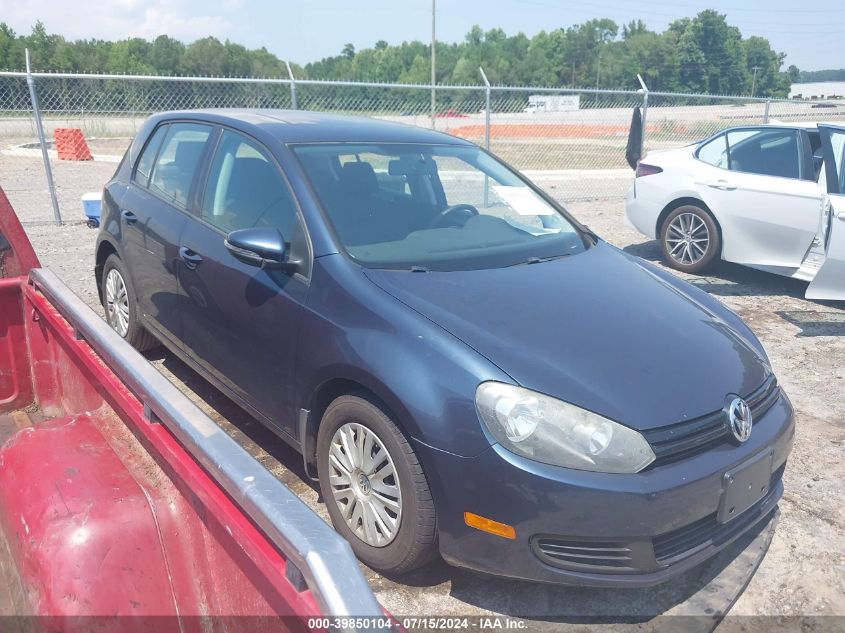 2012 VOLKSWAGEN GOLF 2.5L 4-DOOR