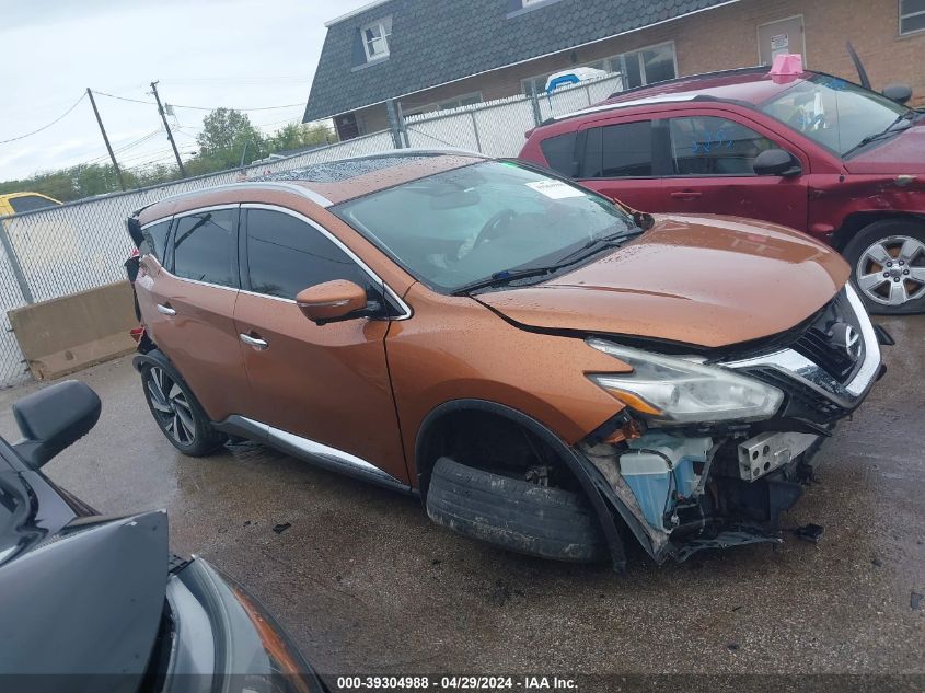 2015 NISSAN MURANO PLATINUM