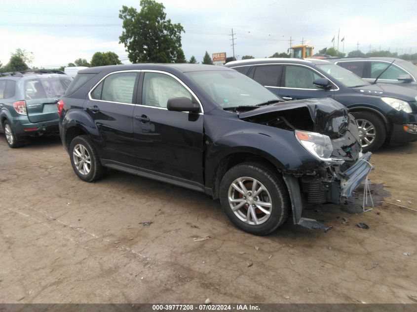 2017 CHEVROLET EQUINOX LS