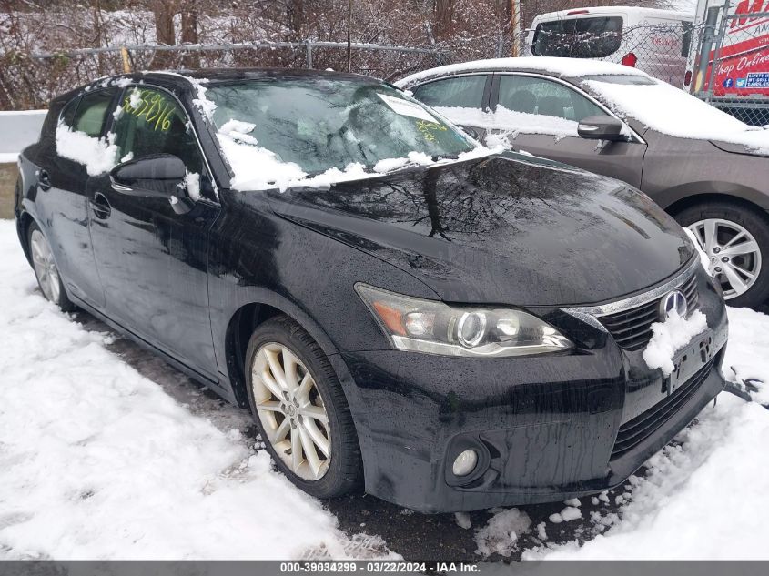 2012 LEXUS CT 200H PREMIUM