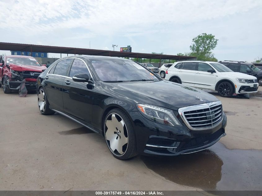 2015 MERCEDES-BENZ S 550