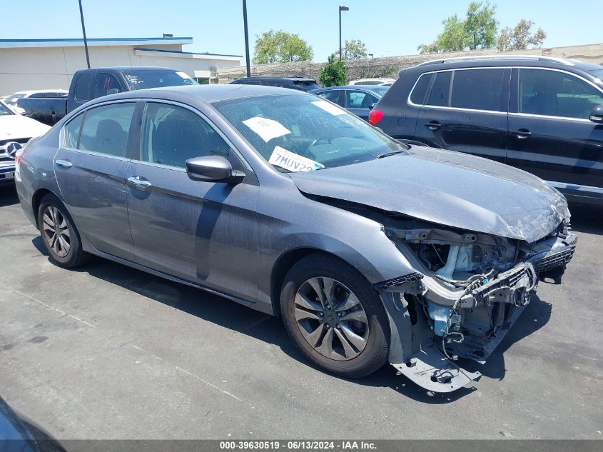 2015 HONDA ACCORD LX