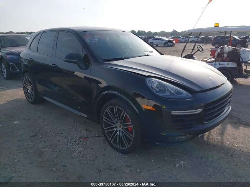 2016 PORSCHE CAYENNE GTS