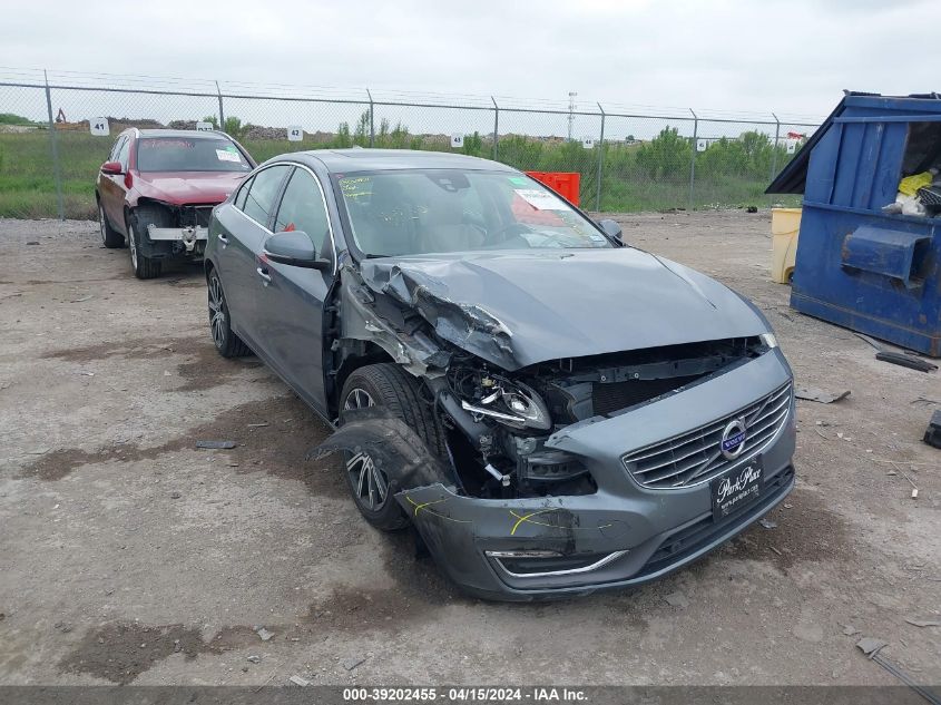 2016 VOLVO S60 INSCRIPTION T5 DRIVE-E PREMIER