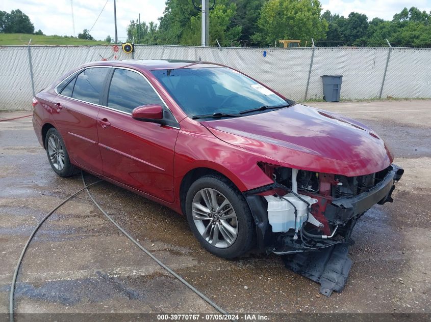 2016 TOYOTA CAMRY SE