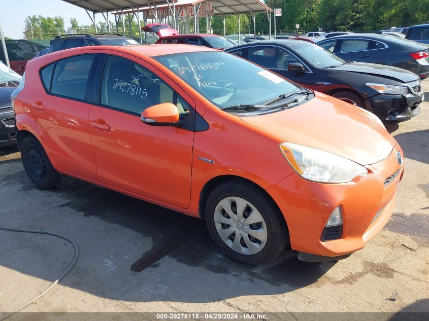 2012 TOYOTA PRIUS C TWO