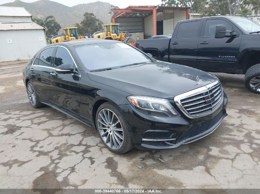 2016 MERCEDES-BENZ S 550