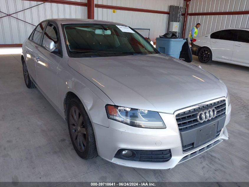 2012 AUDI A4 2.0T PREMIUM