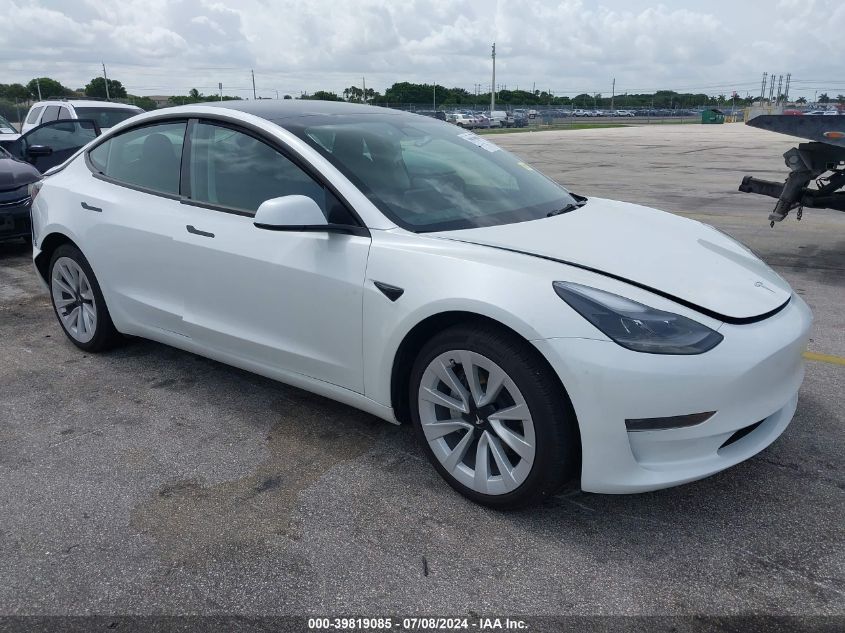 2023 TESLA MODEL 3 REAR-WHEEL DRIVE