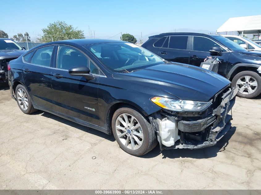 2017 FORD FUSION HYBRID SE