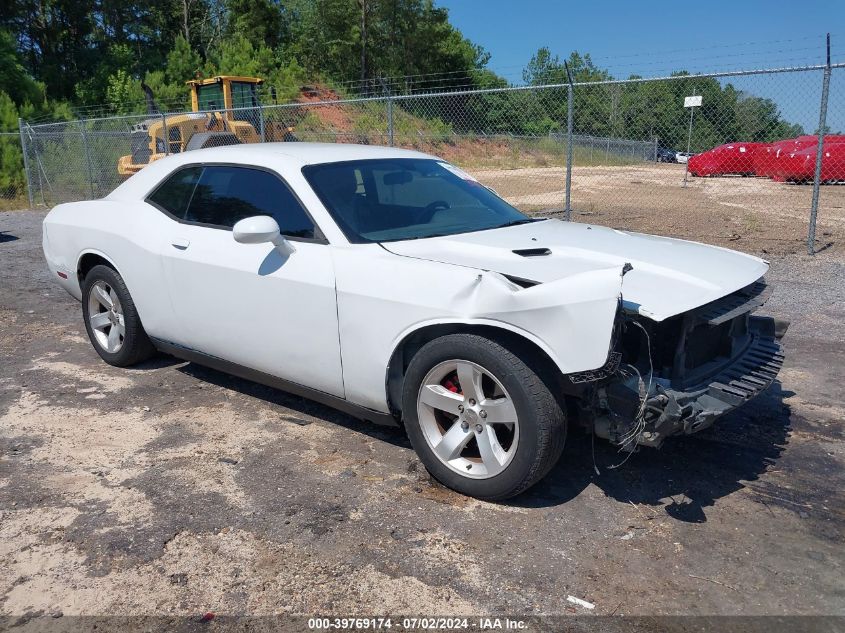 2012 DODGE CHALLENGER SXT