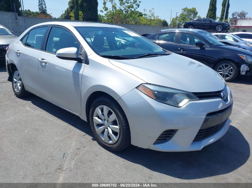 2016 TOYOTA COROLLA LE