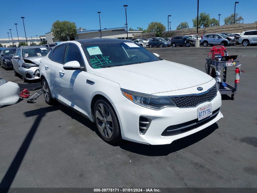 2016 KIA OPTIMA SX TURBO