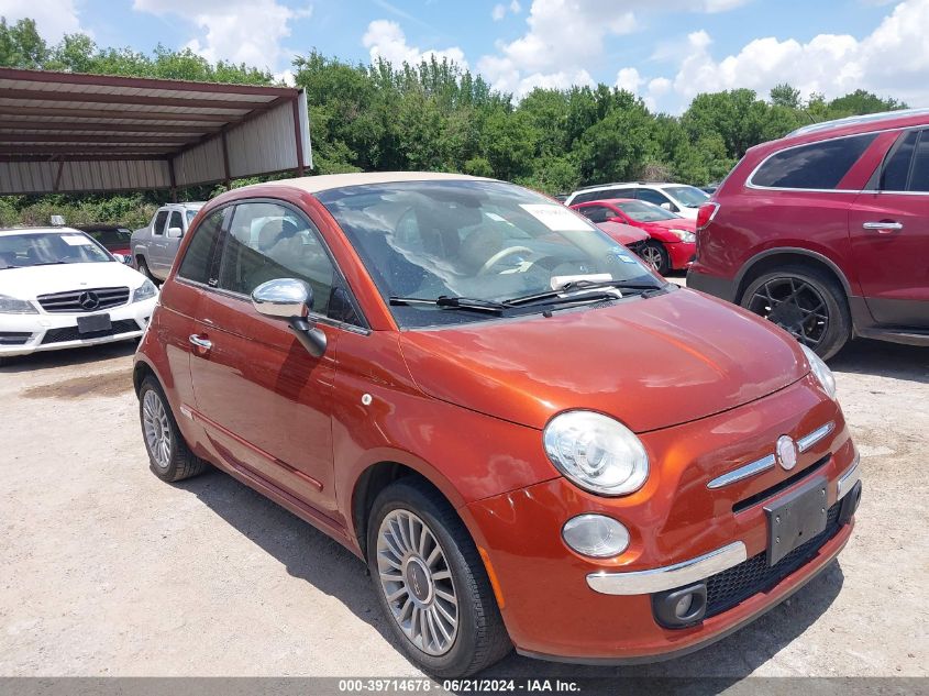 2012 FIAT 500C LOUNGE