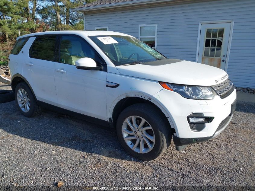 2016 LAND ROVER DISCOVERY SPORT HSE