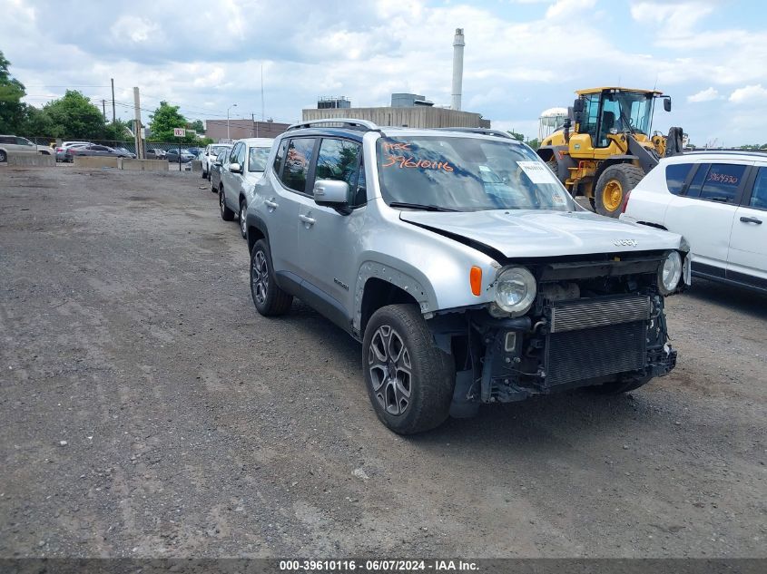 2017 JEEP RENEGADE LIMITED 4X4