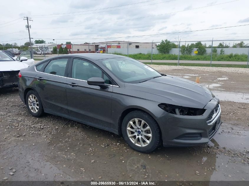 2016 FORD FUSION S