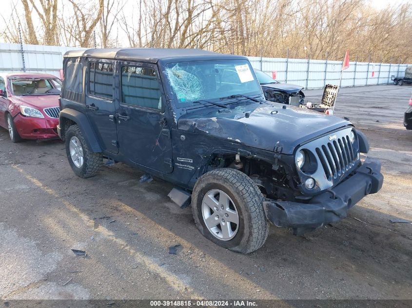 2018 JEEP WRANGLER JK UNLIMITED SPORT S 4X4