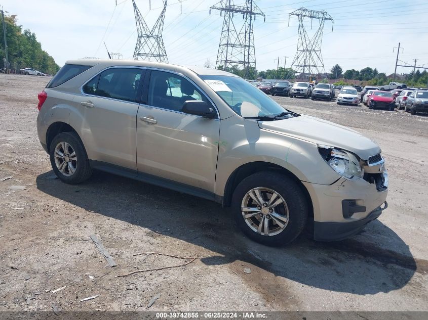 2012 CHEVROLET EQUINOX LS