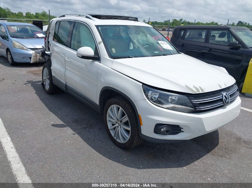 2013 VOLKSWAGEN TIGUAN SE