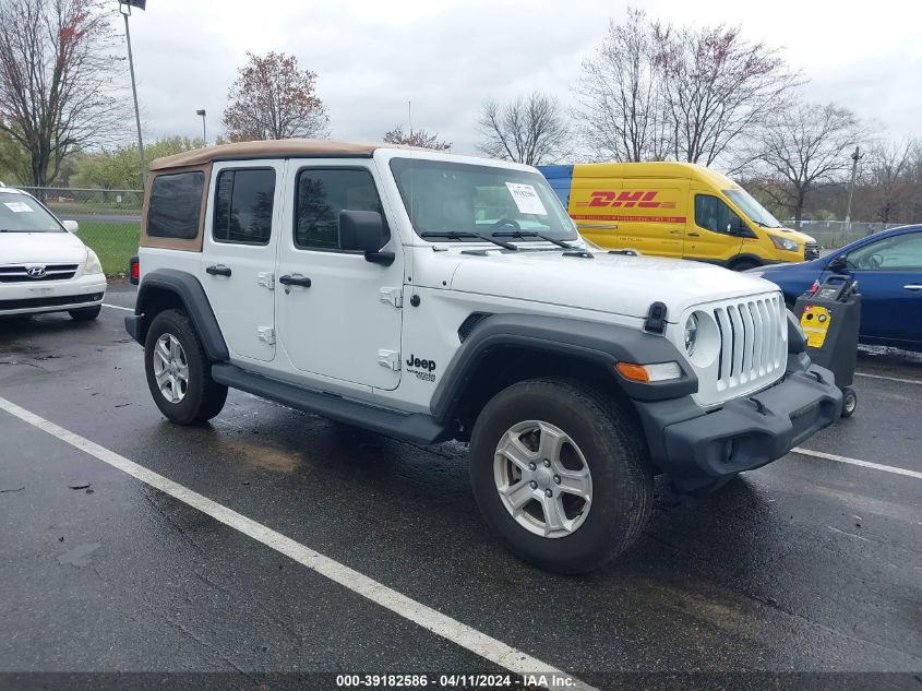 2021 JEEP WRANGLER UNLIMITED SPORT S 4X4