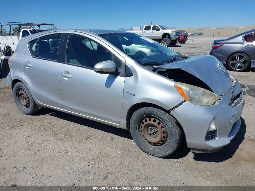 2012 TOYOTA PRIUS C