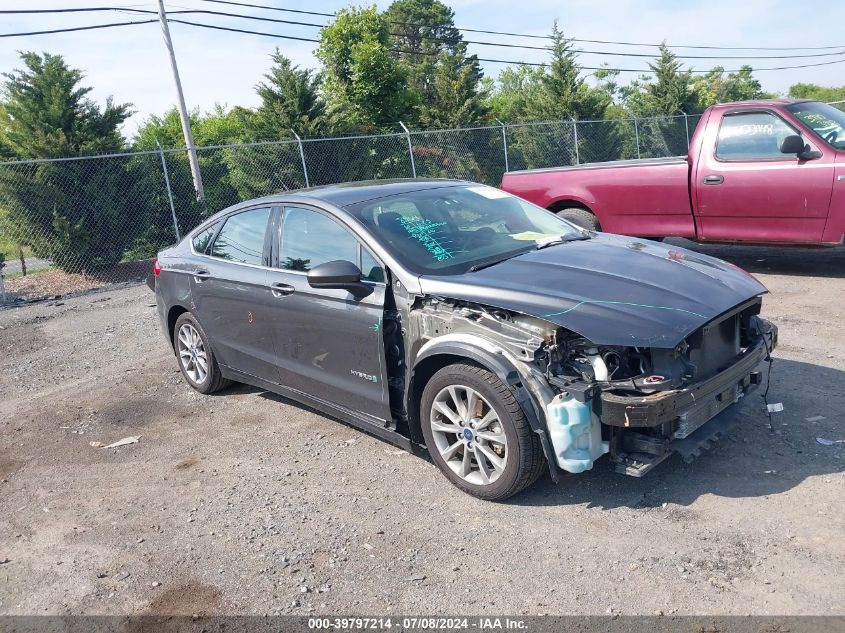 2017 FORD FUSION HYBRID SE HYBRID